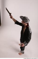 JACK PIRATE STANDING POSE WITH GUN #3